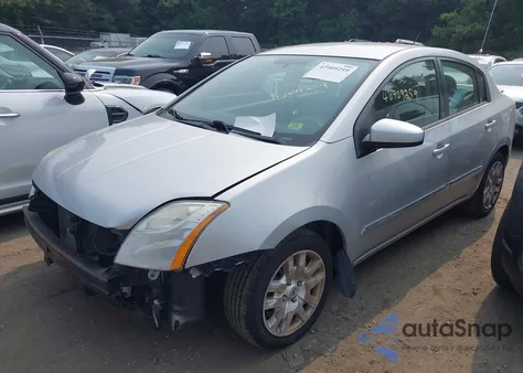 2011 Nissan Sentra 2.0S from USA, damaged, VIN 3N1AB6AP6BL652790